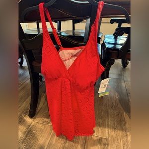 Macys One Piece swimsuit.  Never been worn tags still on it.